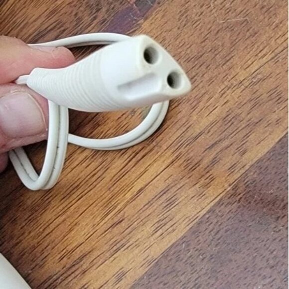 Braun 5497 power cord charger OEM 12v Original 2 Prong Shaver Electric Razor - Picture 6 of 6